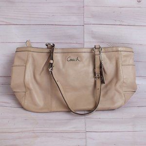 COACH Gallery Signature Leather Tote Bag‎ F17721